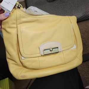 Coach buttercup shoulder bag NWT - imperfect condition